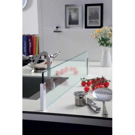 Ilot séparateur en verre
