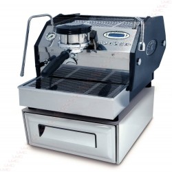 Tiroir marc à café compact avec machine à café