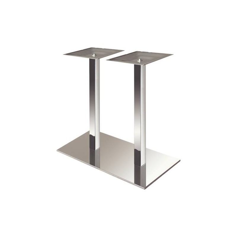 Double pied de table central Double pied de table central