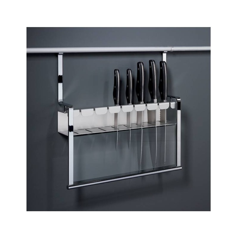 Porte-couteaux pour rail de crédence LINERO 2000 Porte-couteaux pour rail de crédence LINERO 2000
