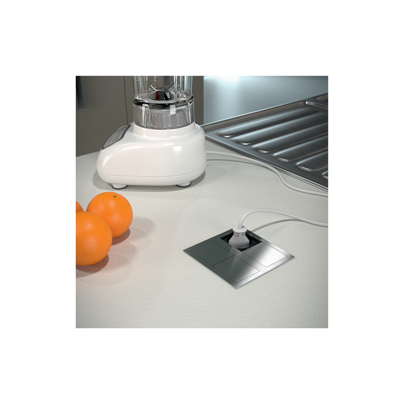 Bloc prise encastrable avec USB - Accessoires cuisines - Accessoires  cuisines