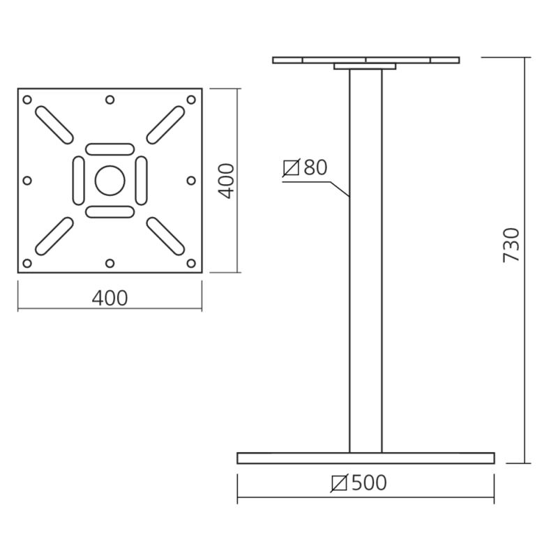 Bac-tiroir de rangement - Longueur 500 mm - 2,7 à 5,8 L