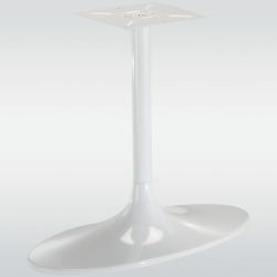 Pied de table ovale