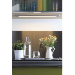 Profil plat led sous meuble haut en situation