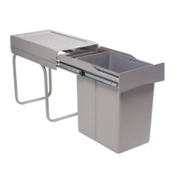 Poubelle ecologique coulissante 20L