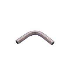 Coude à 90° pour barre de crédence inox brossé