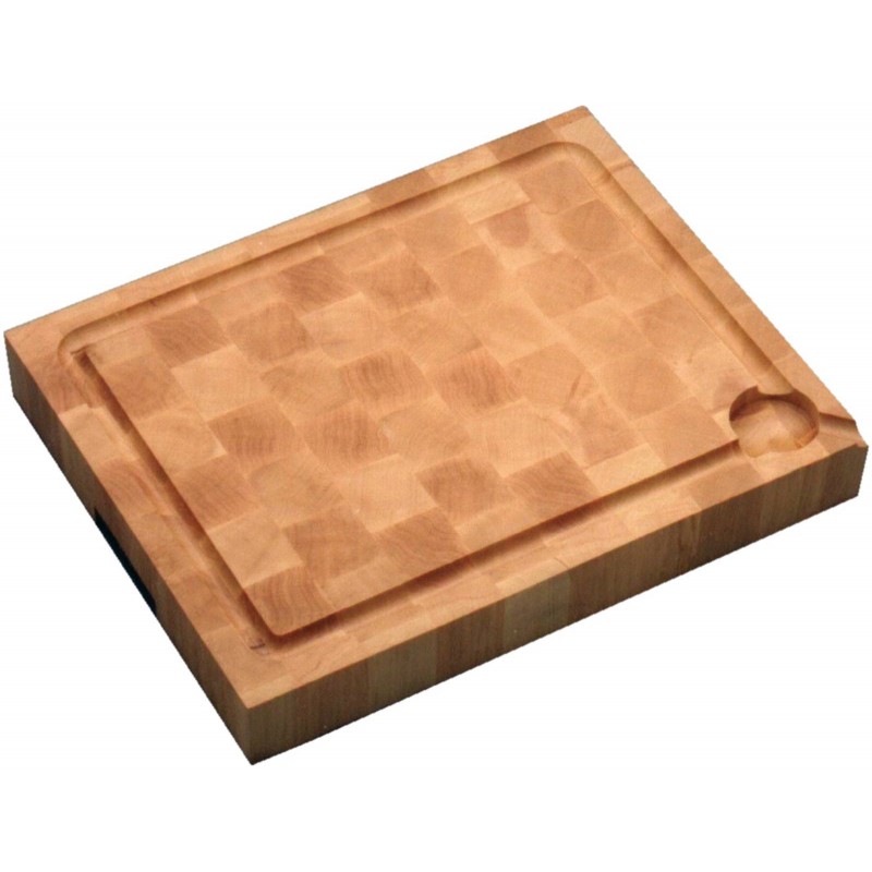 Billot de cuisine à poser, en bois debout, garanti usage alimentaire Billot de cuisine à poser, en bois debout, garanti usage alimentaire